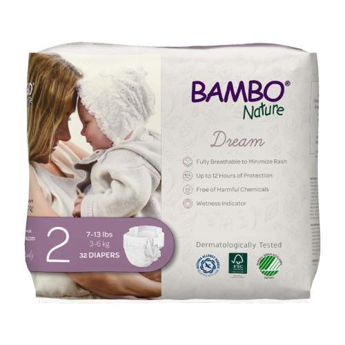 Dream Diapers – Bambo Nature USA (Size 2)