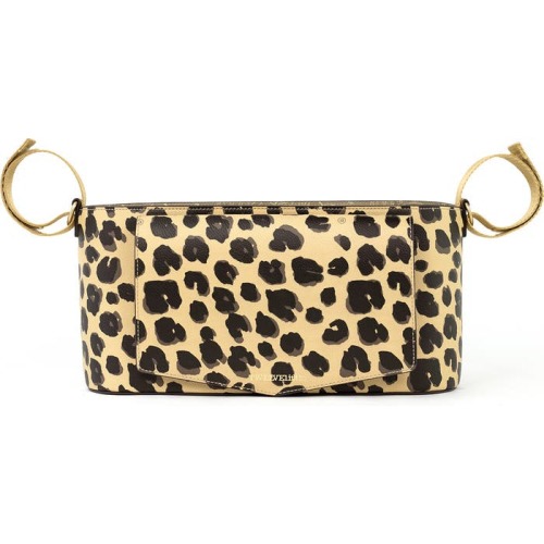 TWELVElittle Peekaboo Stroller Caddy, Leopard