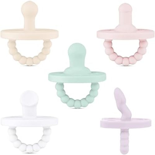 Ryan & Rose Cutie PAT Pacifier Teether (Starter Kit, Girl)