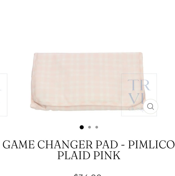 Game Changer Pad - Pimlico Plaid Pink