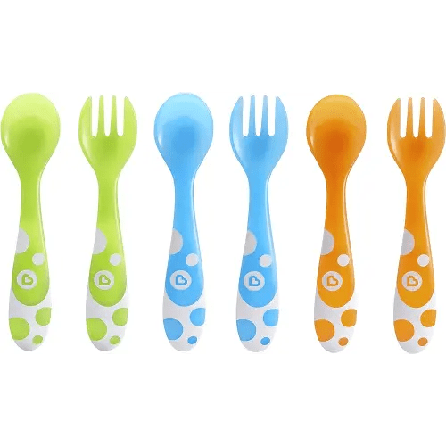 Munchkin® Multi™ Toddler Forks and Spoons, 6 Pack