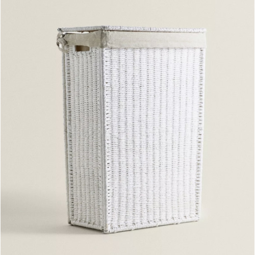 FABRIC-LINED LAUNDRY HAMPER | Zara Home United States of America