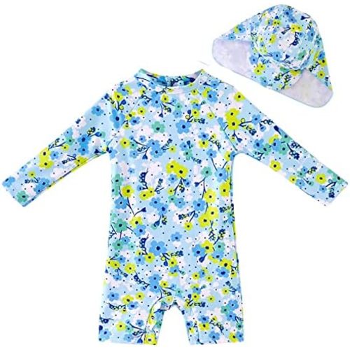 UMELOK Baby Girl Swimsuit Infant UPF 50+ Bathing Suit Size Months