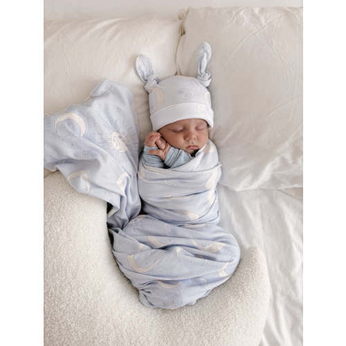 Swaddle Set | Celestial Blue – Little and Fern