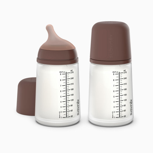 Suavinex Zero Zero Anti-Colic Bottle - Deep, 9 Oz, 2