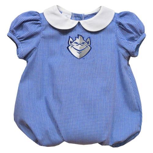 Saint Louis Billikens Vive La Fete Girls Infant Puffy Bubble Dress - Blue
