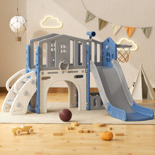 GLAF 8 In 1 Toddler Slide, Kids Climber Slide Outdoor Indoor Playset & Reviews | Wayfair