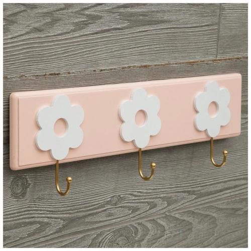 Flower Wall Decor With Hooks