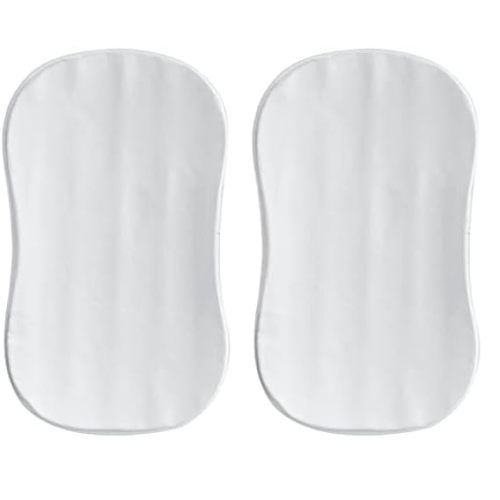 HALO Bassinest Swivel Sleeper Replacement Mattress, White (Pack of 2)