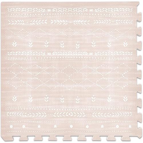 Baby Play Mat for Floor – 6x8ft Dusk | Soft Non Toxic Premium EVA Foam Tiles for Tummy Time, Crawling & Playroom – Waterproof Interlocking Floor Mat for Babies & Toddlers by Lillefolk (12 Tiles)