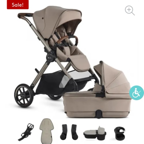 Reef 2 Frappe Stroller, Bassinet & Accessory Bundle