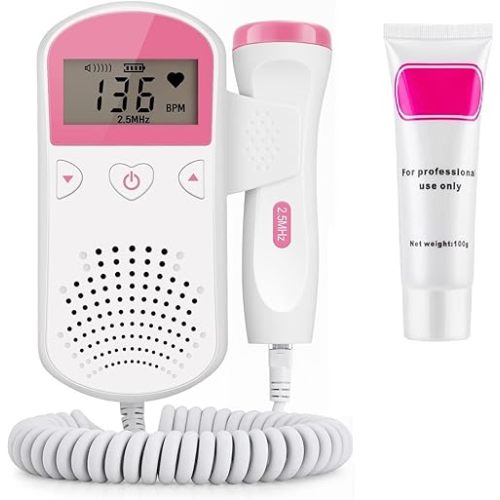 Bags for Baby Monitor Pregnancy,Portable Doppler Fetal Heart Rate Monitor for Home Use A30