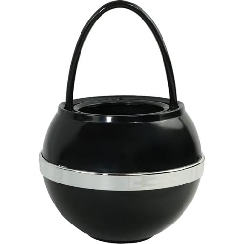 Crystal Quest Black Bath Ball Water Filter | Reduces Contaminants for Softer, Smoother Skin | BPA Free
