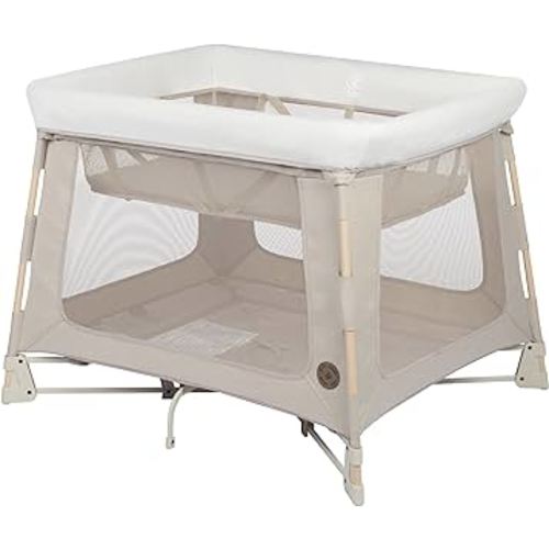 Maxi-Cosi Swift Baby Play Yard with Mat: Your Ultimate Baby Playground Indoor Playset - Classic Oat Baby Playpen with Mat
