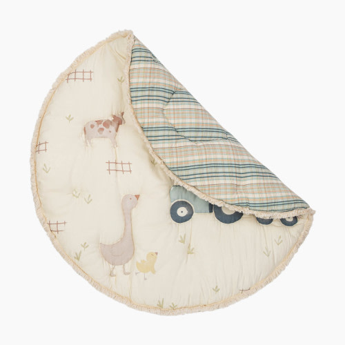 Crane Baby Cotton Quilted Playmat - Charlie Farmhouse