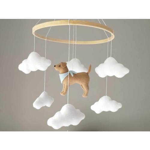 Dog Baby Mobile, Labrador Mobile Nursery, Golden Retriever Mobile, Baby Mobile Boy, Puppy Cot Mobile, Labrador Nursery Decor, Baby Gift - Etsy