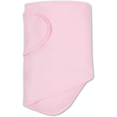 Miracle Blanket Swaddle Wrap – Help Your Newborn Sleep Longer – Soft & Secure Sleep Sack for Infants – Easy-to-Use Swaddling Blanket for a Calm Baby (Pink)
