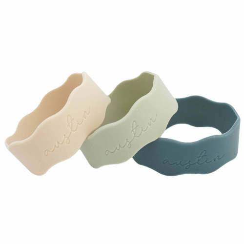 Personalized Silicone Bottle Labels | All Boy
