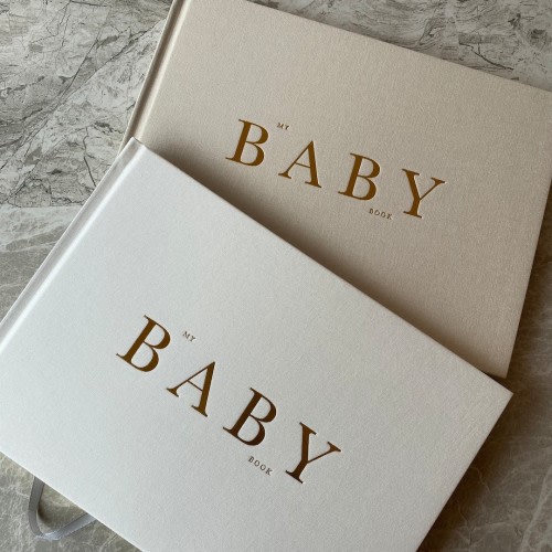My Baby Book by Mina Mae - Off White