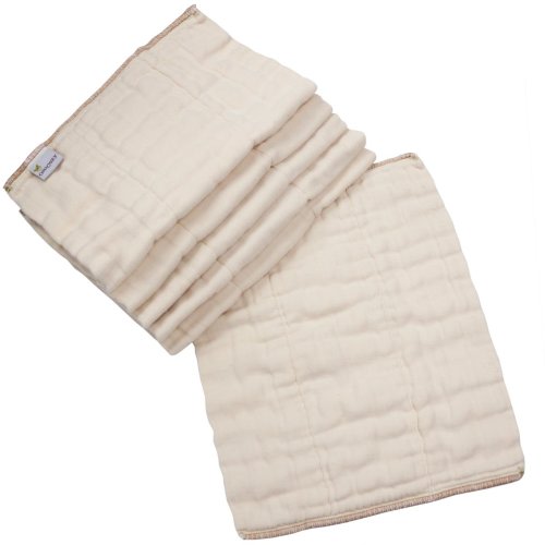 Osocozy Organic Prefolds - 6 packs – ClothDiaper.Com