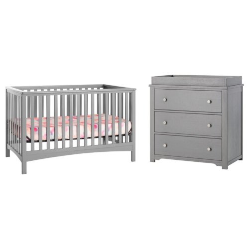 Child Craft London Convertible Standard 2-Piece Nursery Furniture Set