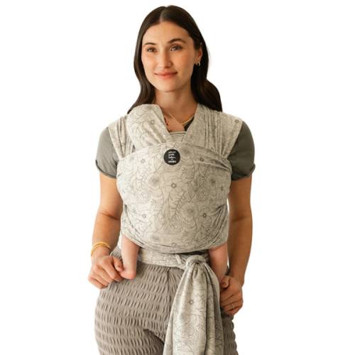 Classic Wrap Baby Carrier by Petunia Pickle Bottom - Seaside Poppies