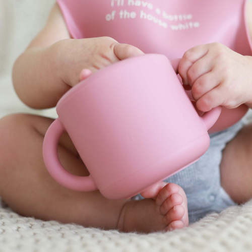 Silicone Snack Cup - Dusty Rose