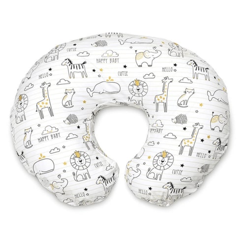 AUQ Breastfeeding Pillow,Versatile Use Baby Pillow,Moisture-Wicking Nursing Pillowcase,Ergonomic Feeding Breastfeeding Pillows