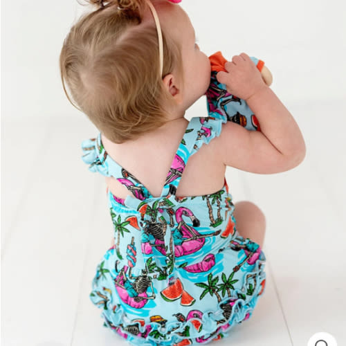Bone Chillin Bubble Romper