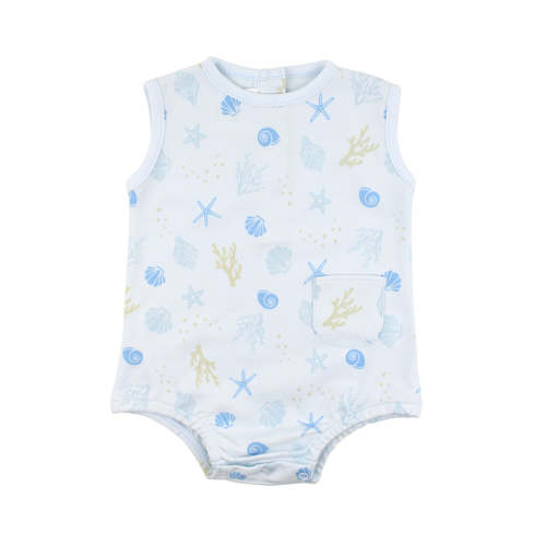 Seashells Printed Body | Baby Boy