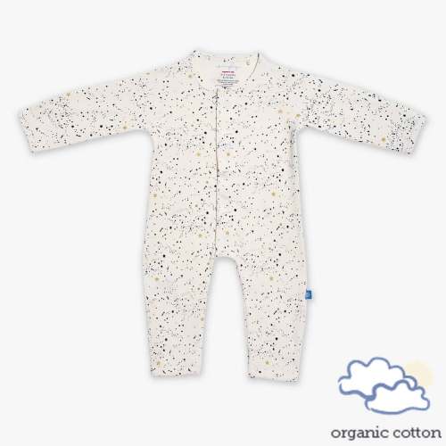 stardust organic cotton magnetic coverall