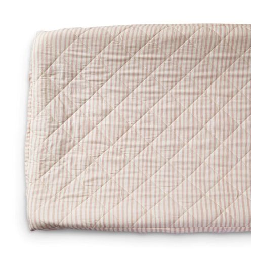 Pehr Stripes Away Change Pad Cover - Petal