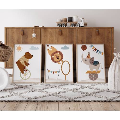 Circus Themed Prints