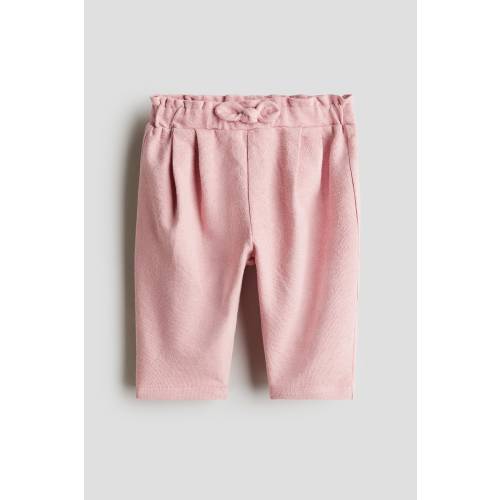 BOW-DETAIL PANTS