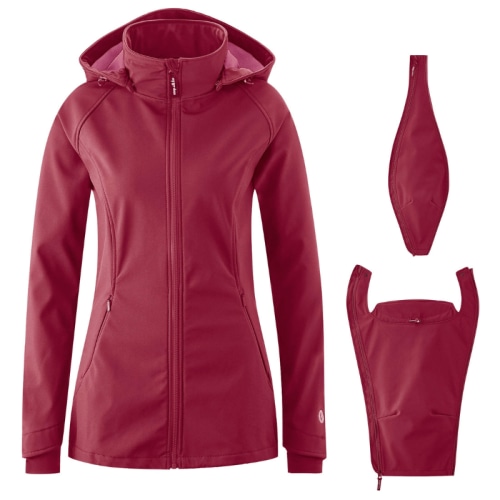 Mamalila Allrounder Berry Softshell Maternity and Babywearing Jacket