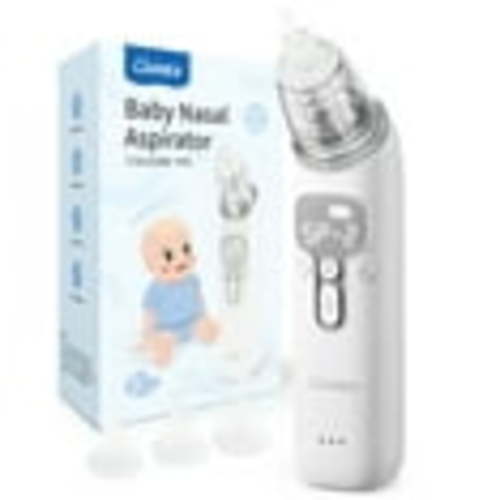 Larex Baby Nasal Aspirator, Nose Sucker for Baby Nose Cleaner-3 Levels Power Suction,Music and Light Function
