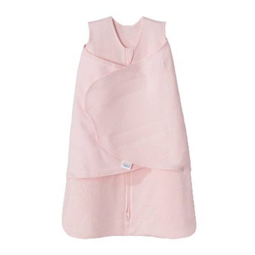 HALO Innovations Sleepsack 100% Cotton Swaddle Wrap, Color: Soft Pink, Size: NB