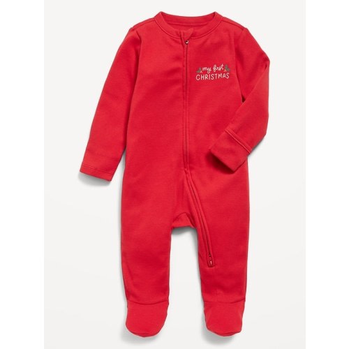 2-Way-Zip Sleep & Play Footed One-Piece for Baby