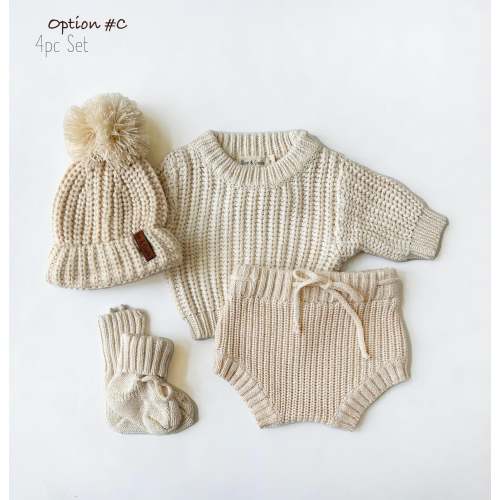 Light Rice Quincy Set – Olive and Cradle