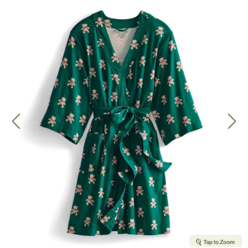 Knit Robe - Bear Mosaic / Small - Medium