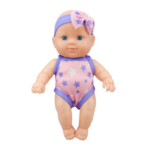 Qocolhg New Swimming Toys Doll for Girls 3-6 Years, Waterproof Swimming Doll, Pool Baby Doll Toys with Easily Detachable Swimsuit, Bath Toys for Bathtub Pool Bath Time Play, Christmas Gifts for Kids