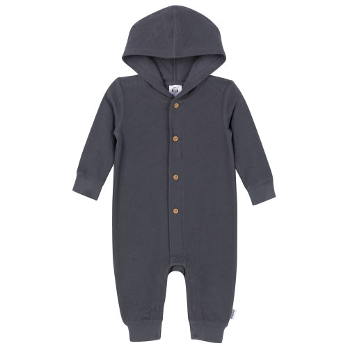 Gerber Baby Neutral Hooded Romper, Sizes Newborn - 24 Months