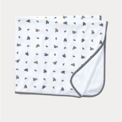 Polo Bear Cotton Blanket