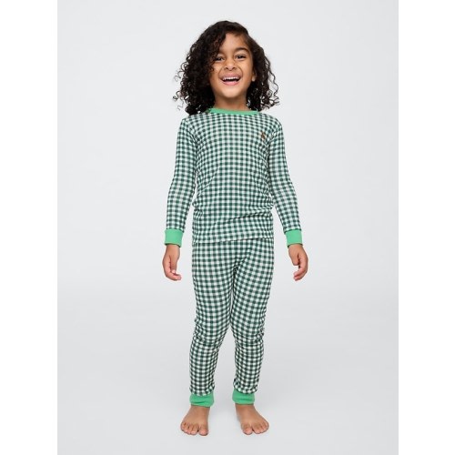 Baby & Toddler Organic Brushed Cotton Holiday PJ Set