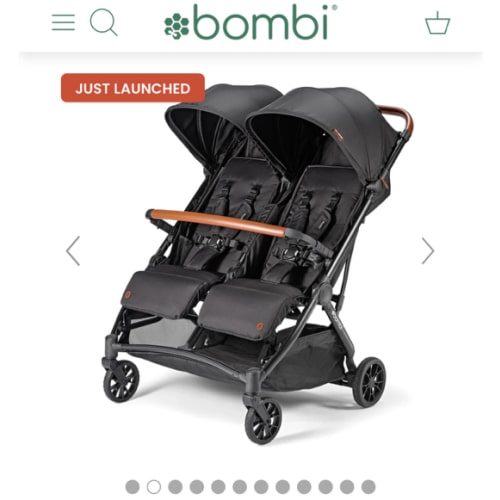 Bēbee Twin Lightweight Double Stroller – Bombi Gear