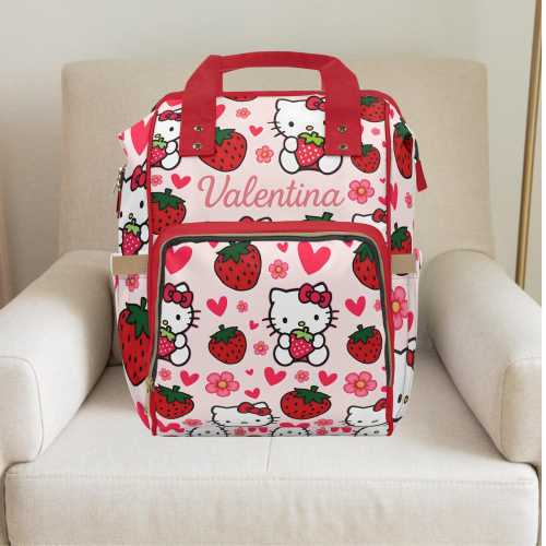 Hello Kitty,Hello Kitty diaper bag, Hello itty custom,girl diaper bag,diaper bag girl,girl backpack,custom diaper bag,baby shower gifts