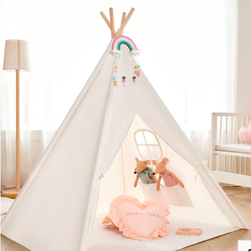 Tiny Land® Teepee for Kids with Mat