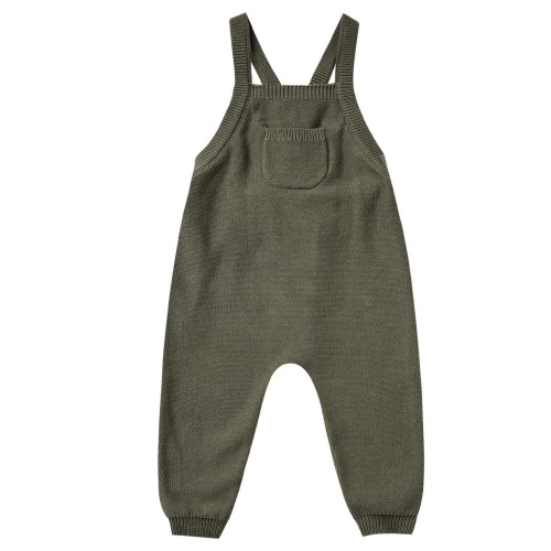 Organic Knit Overall, Forest