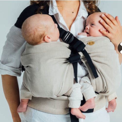 LennyTwin Carrier, Standard Size, broken-twill weave 100% cotton - PEANUT BUTTER