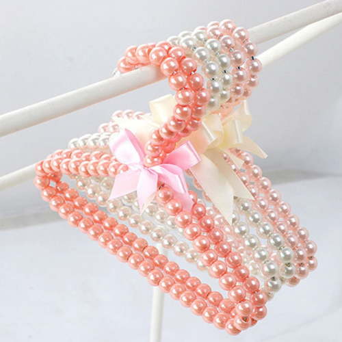 Andvari Faux Pearl Non-slip Clothes Hanger for Children